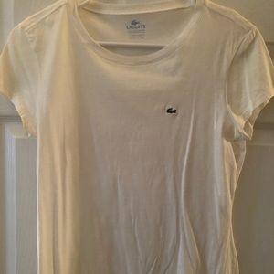 Lacoste white T-shirt